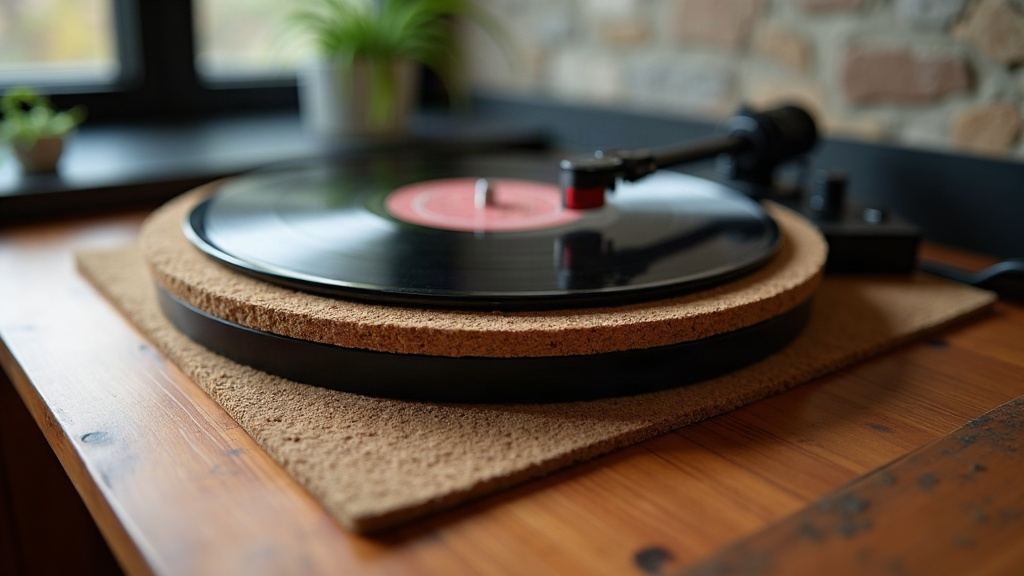 Cork vs Rubber Turntable Mats: Static and Resonance Compared