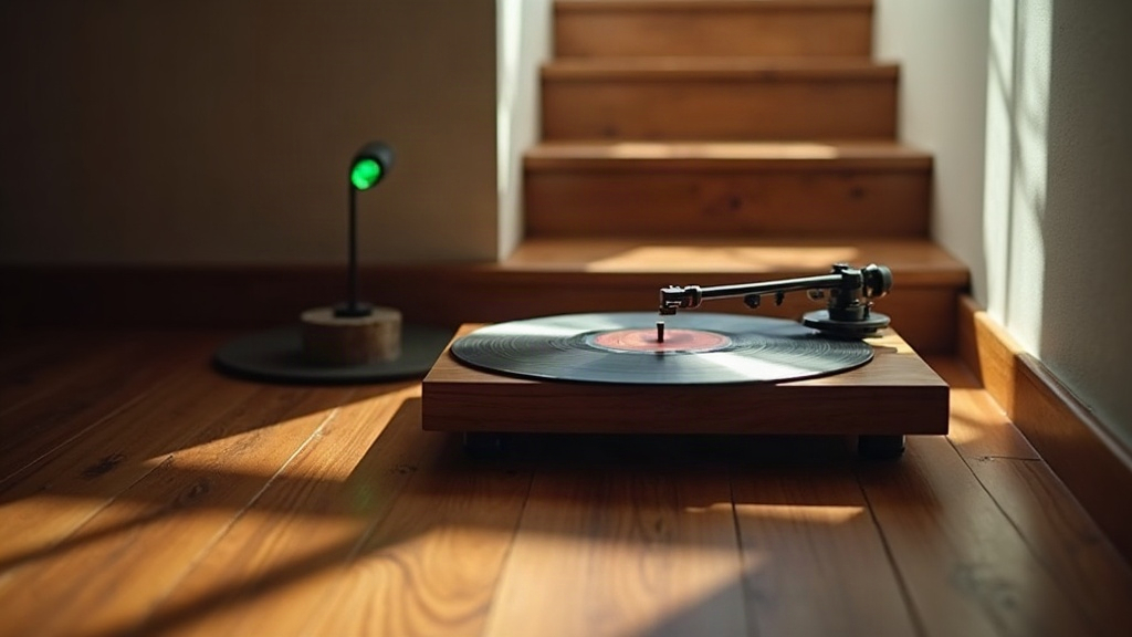 Stop a Turntable From Picking Up Footsteps on Wooden Floors